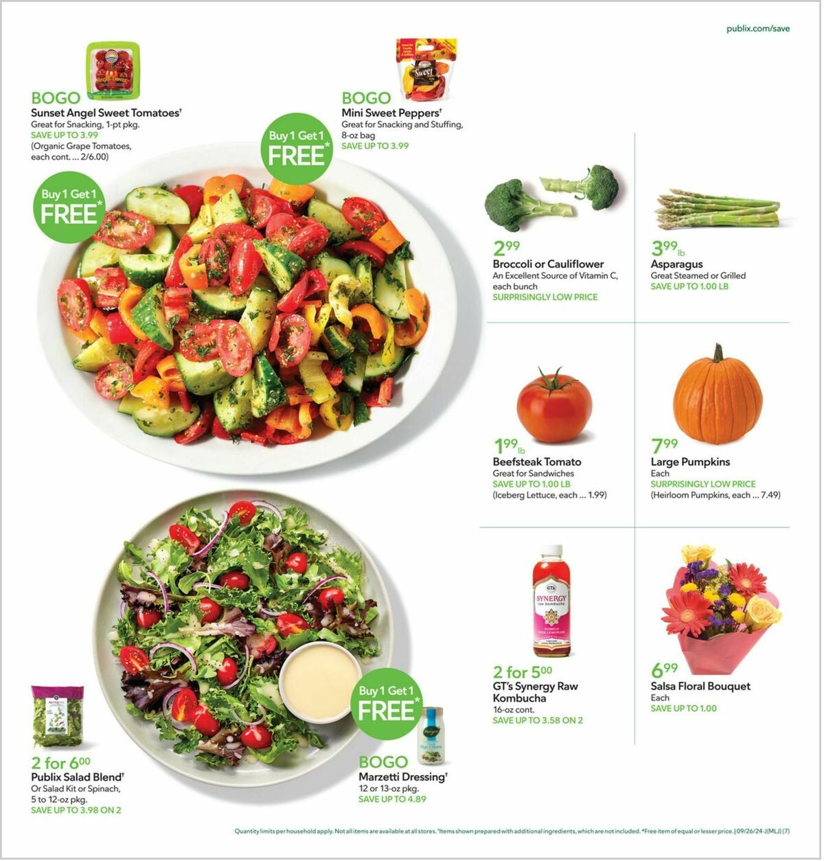 Publix Weekly Ad from September 25