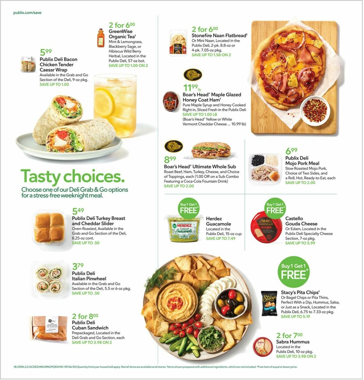 Publix Weekly Ad from September 25