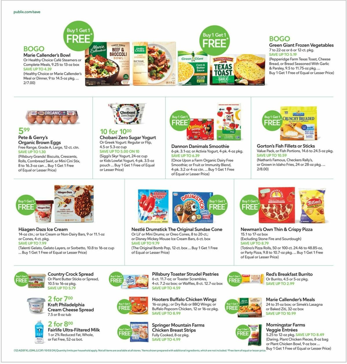 Publix Weekly Ad from October 2