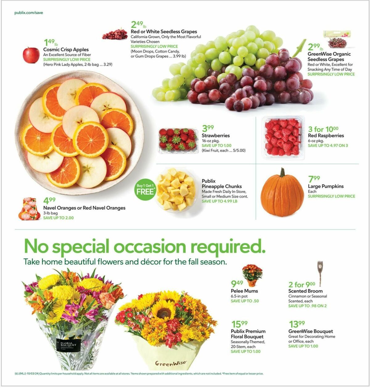 Publix Weekly Ad from October 2