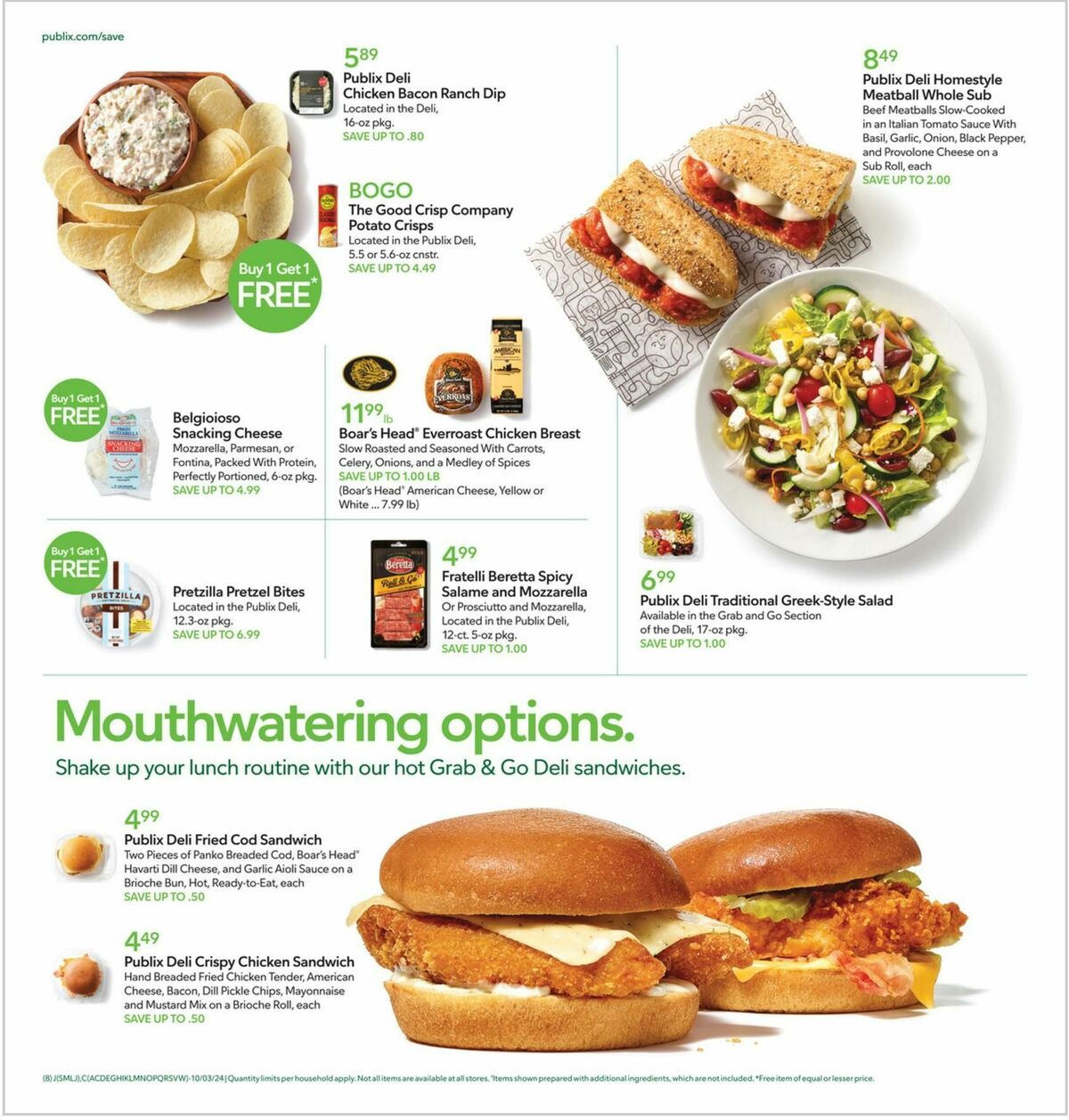 Publix Weekly Ad from October 2