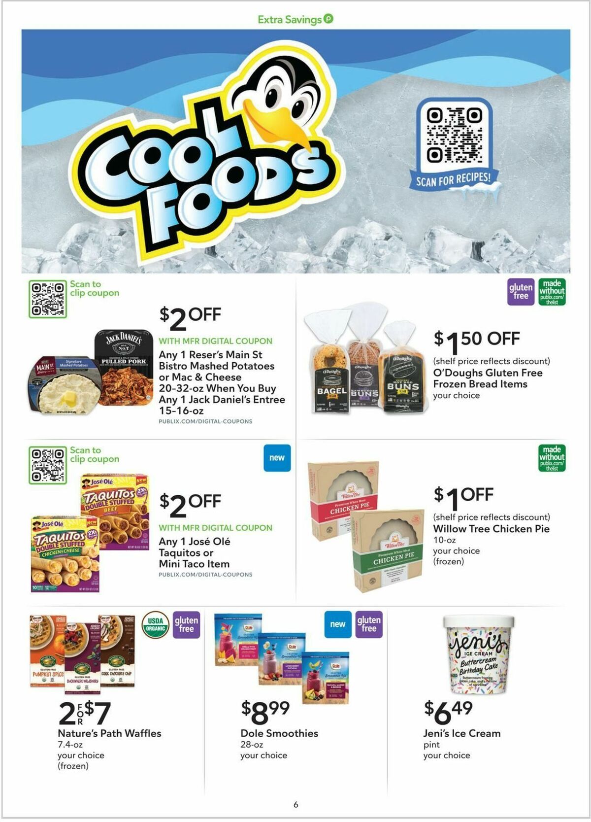 Publix Extra Savings Weekly Ad from October 5