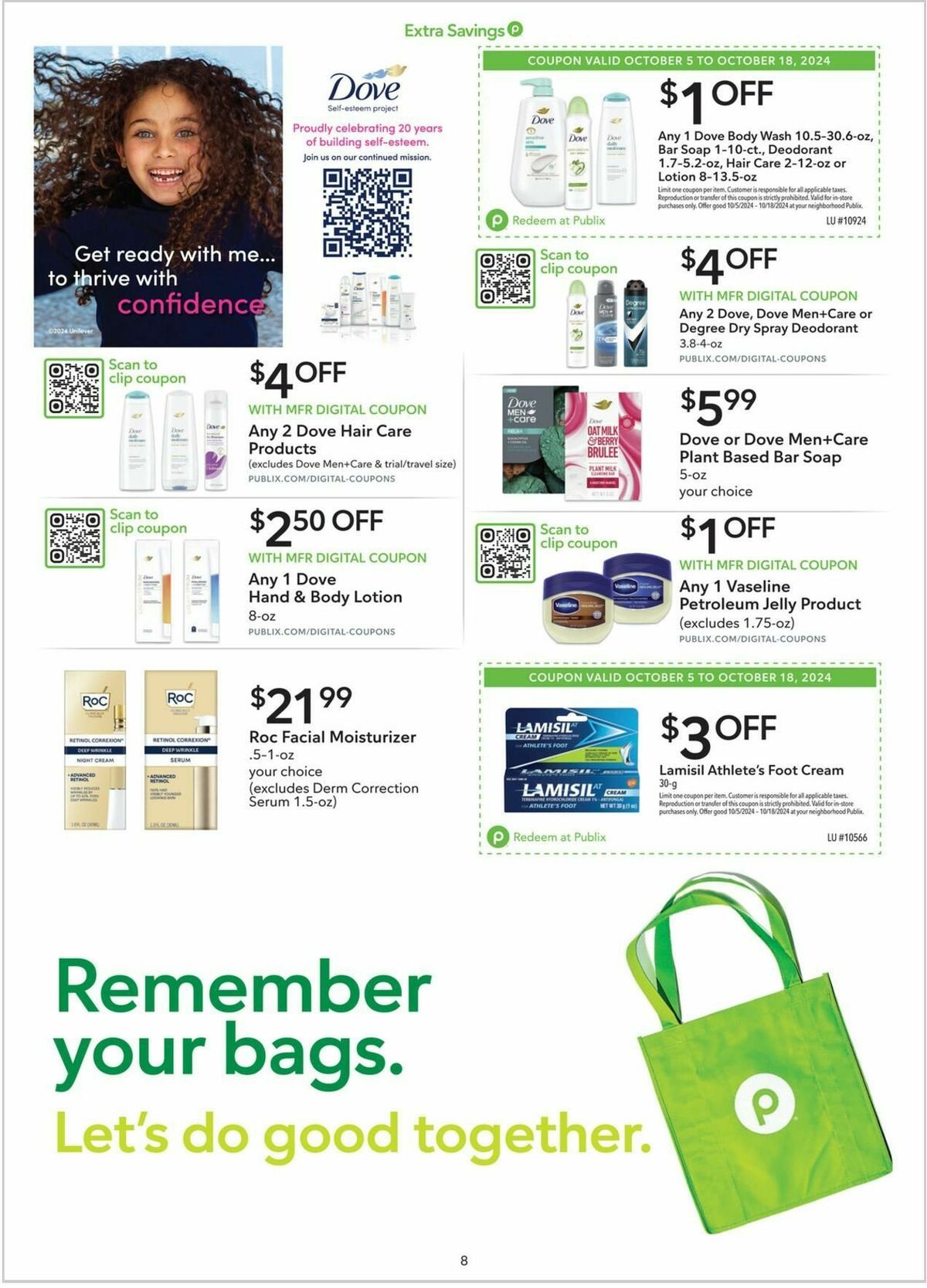 Publix Extra Savings Weekly Ad from October 5