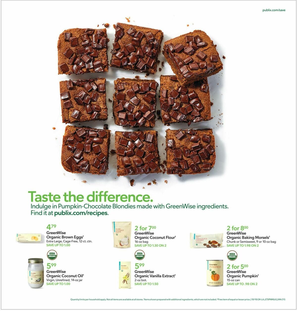 Publix Weekly Ad from October 9