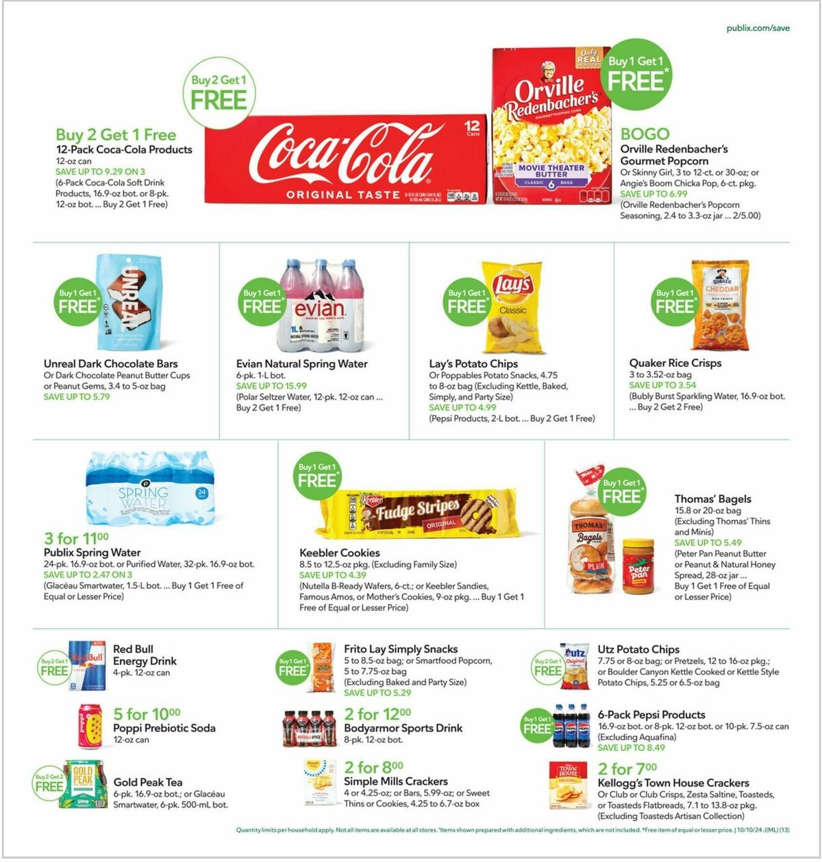 Publix Weekly Ad from October 9