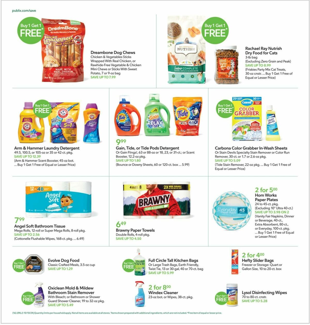 Publix Weekly Ad from October 9