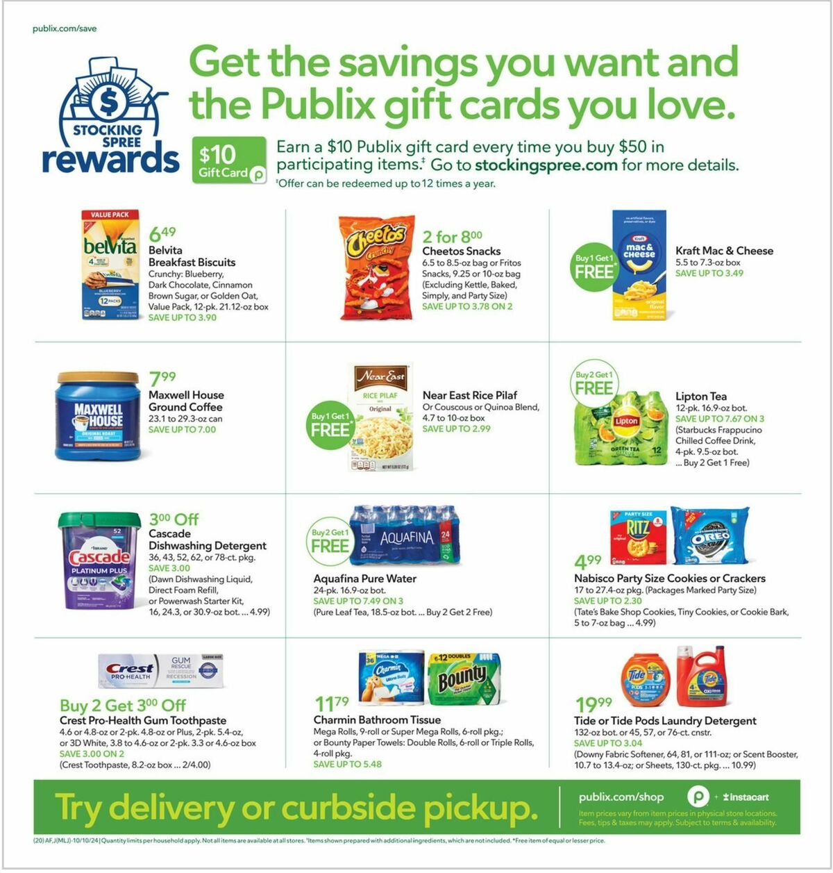 Publix Weekly Ad from October 9