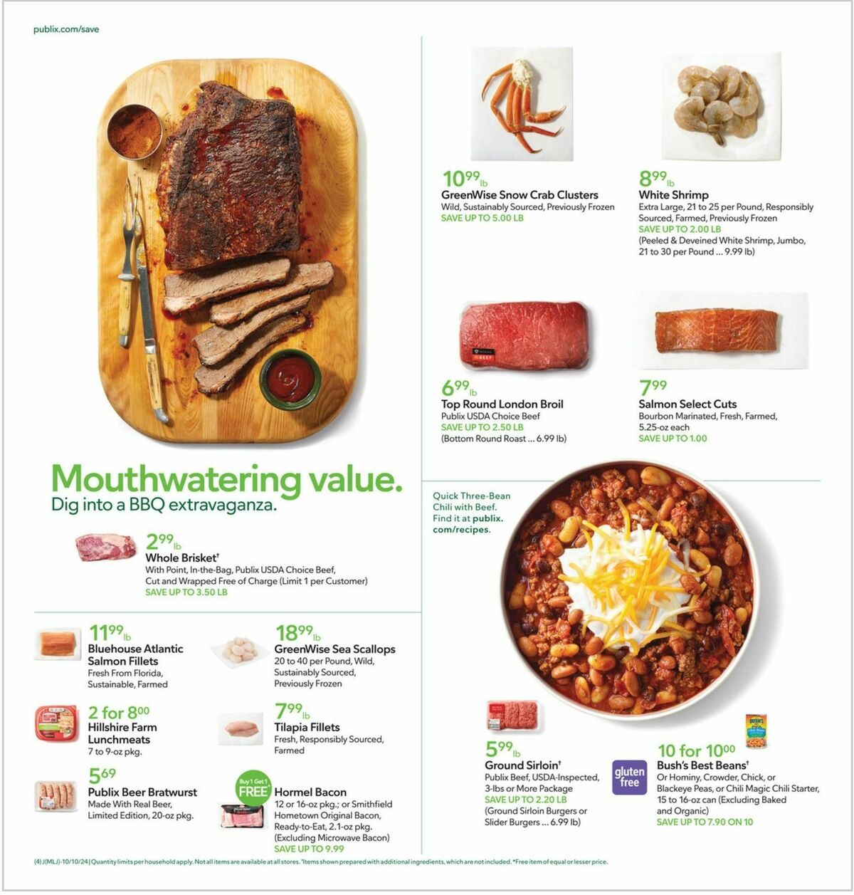 Publix Weekly Ad from October 9