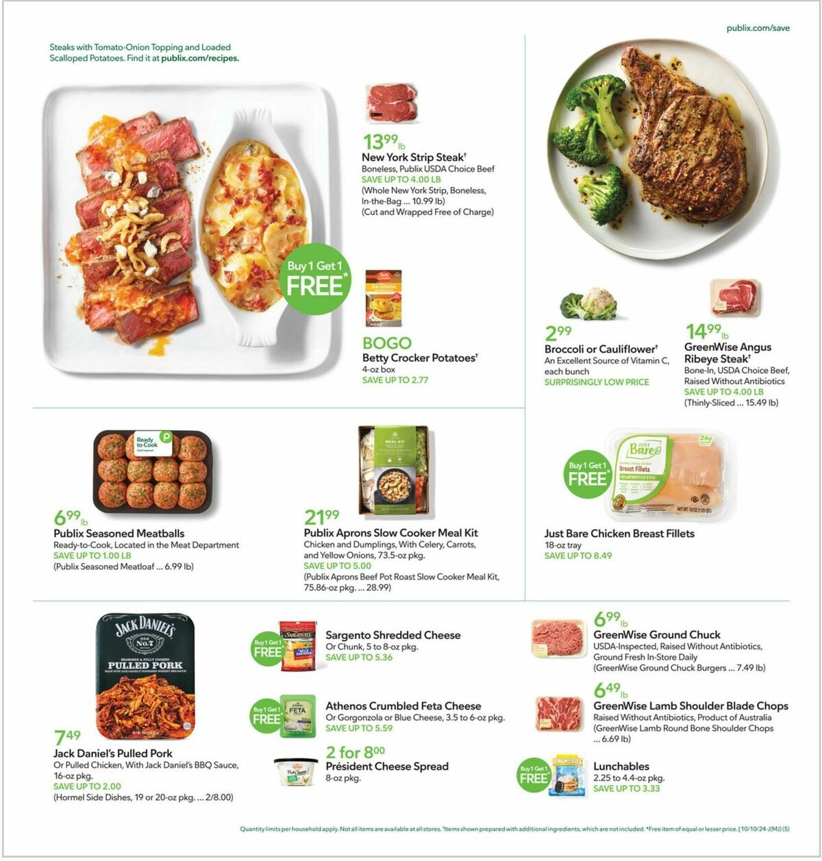 Publix Weekly Ad from October 9