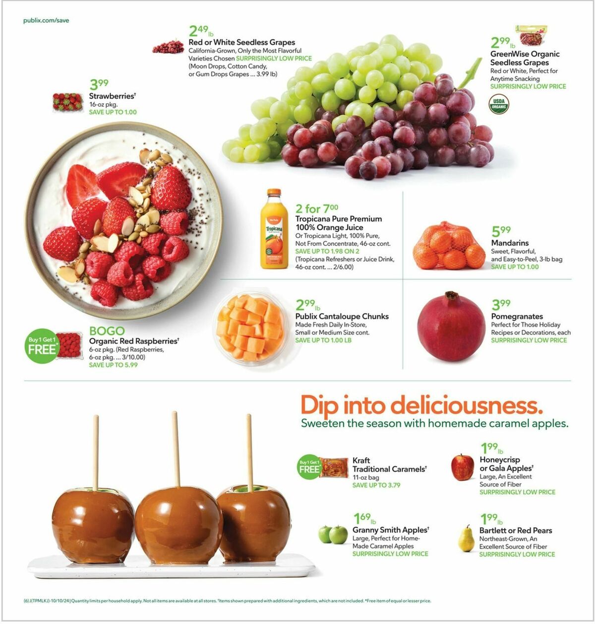 Publix Weekly Ad from October 9