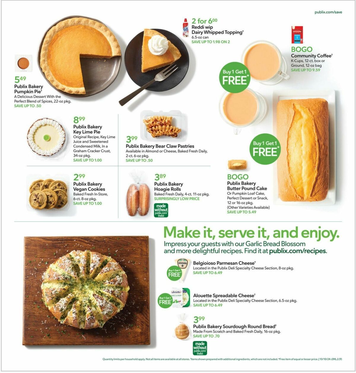 Publix Weekly Ad from October 9