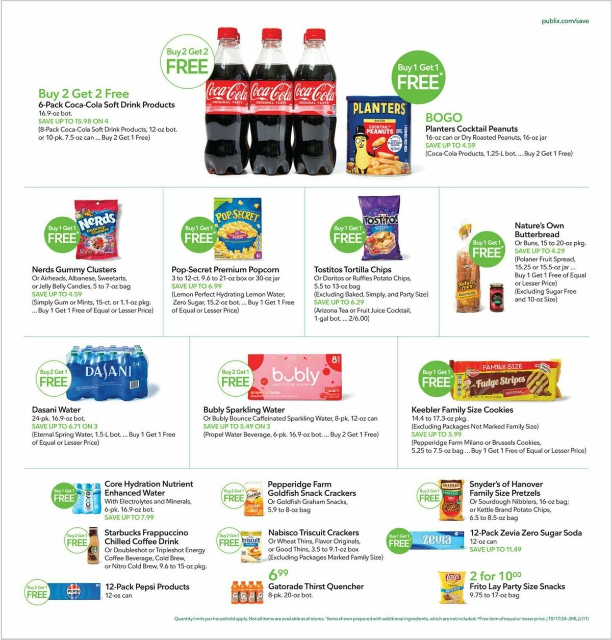 Publix Weekly Ad from October 16