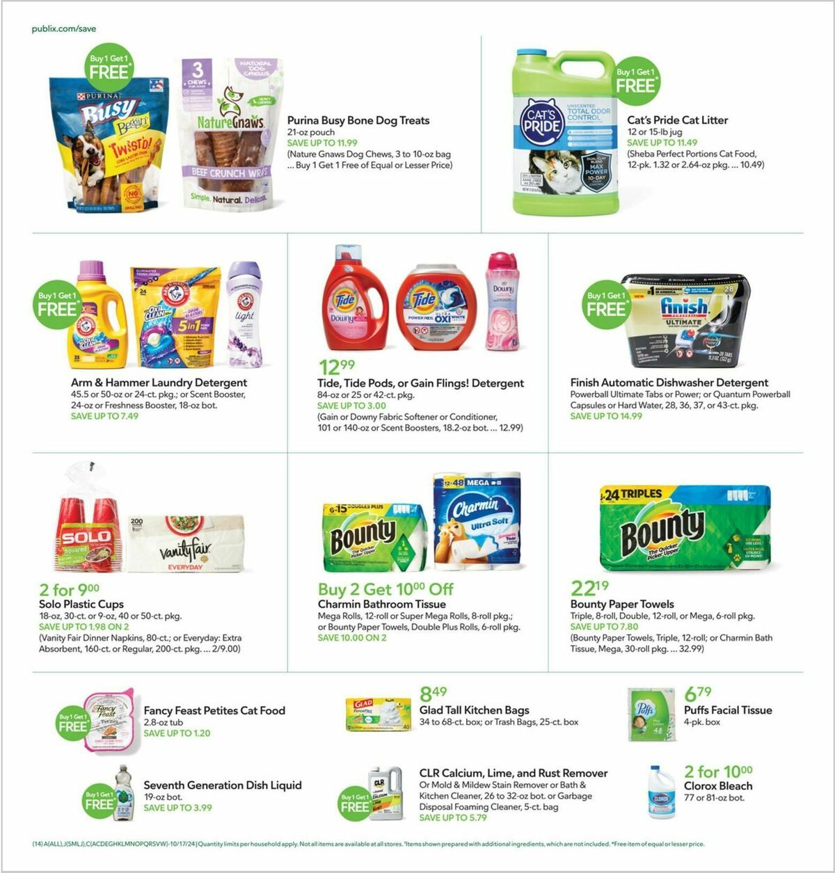 Publix Weekly Ad from October 16