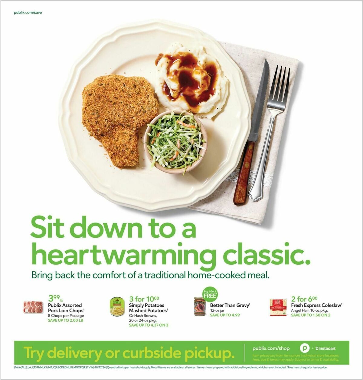 Publix Weekly Ad from October 16