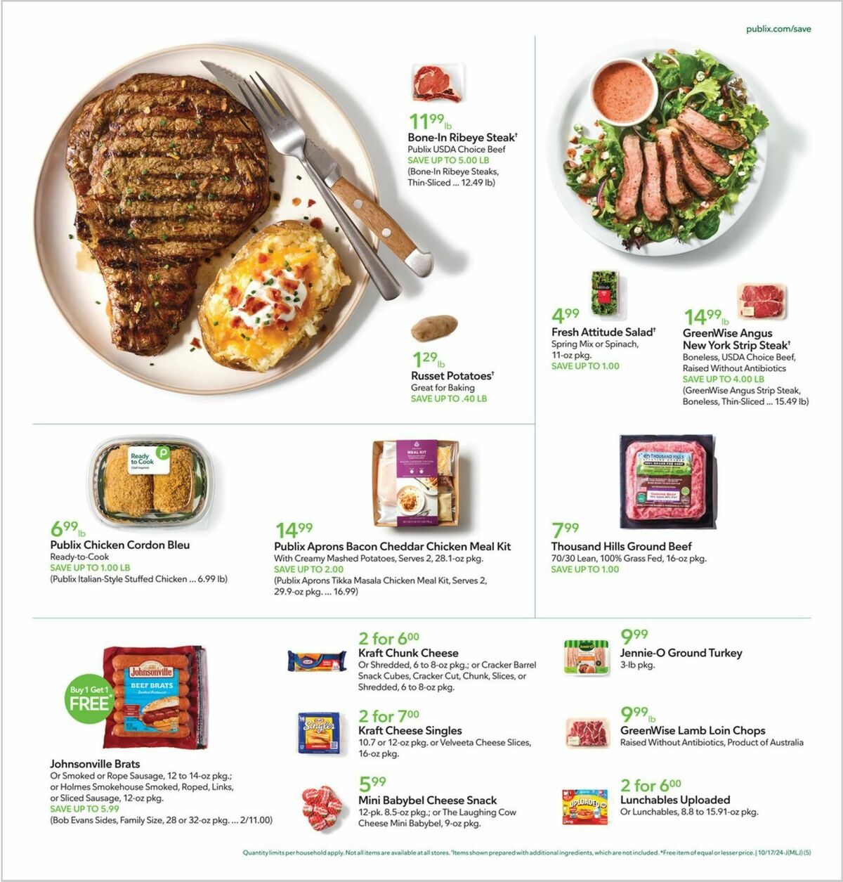 Publix Weekly Ad from October 16