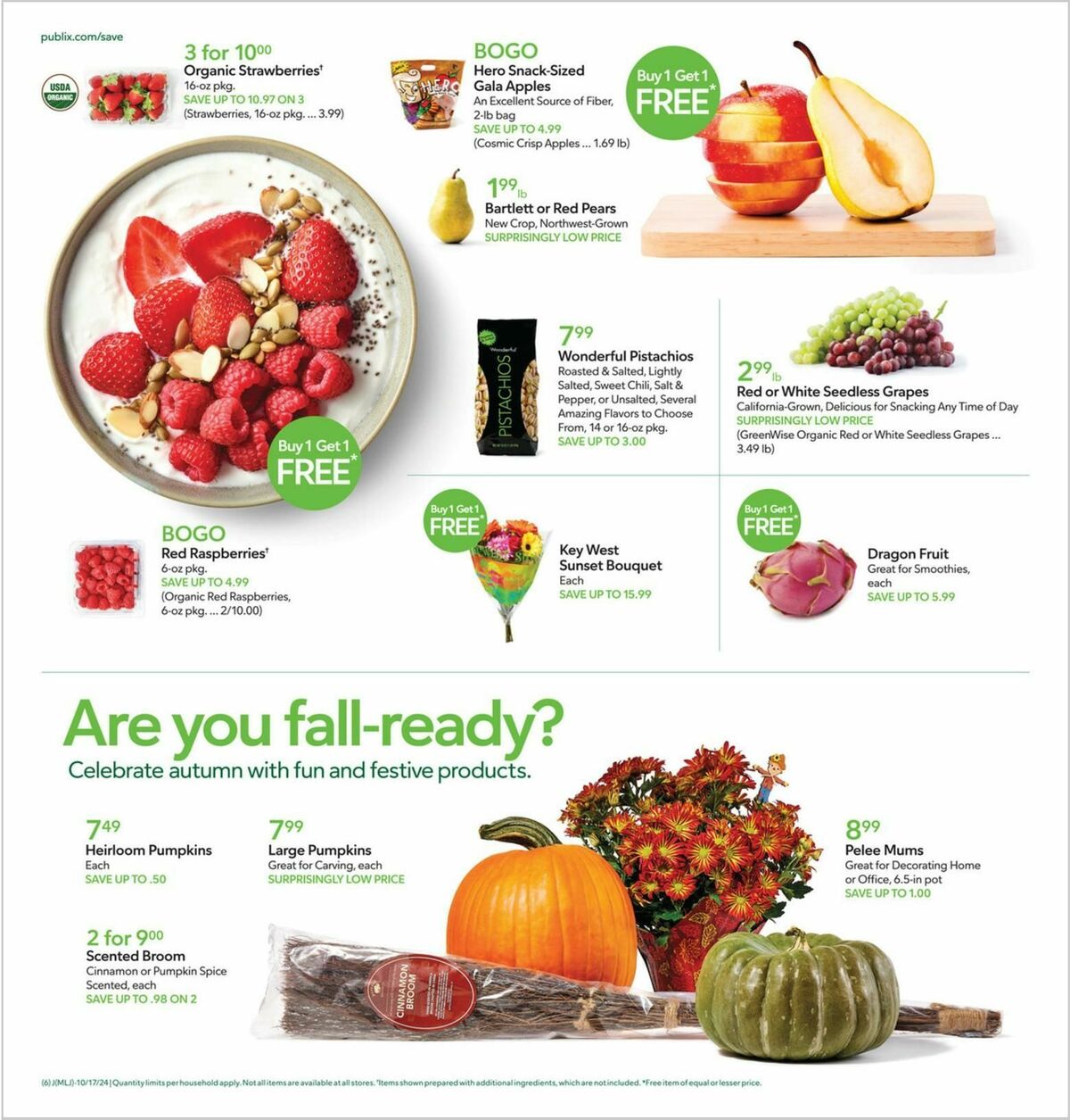 Publix Weekly Ad from October 16