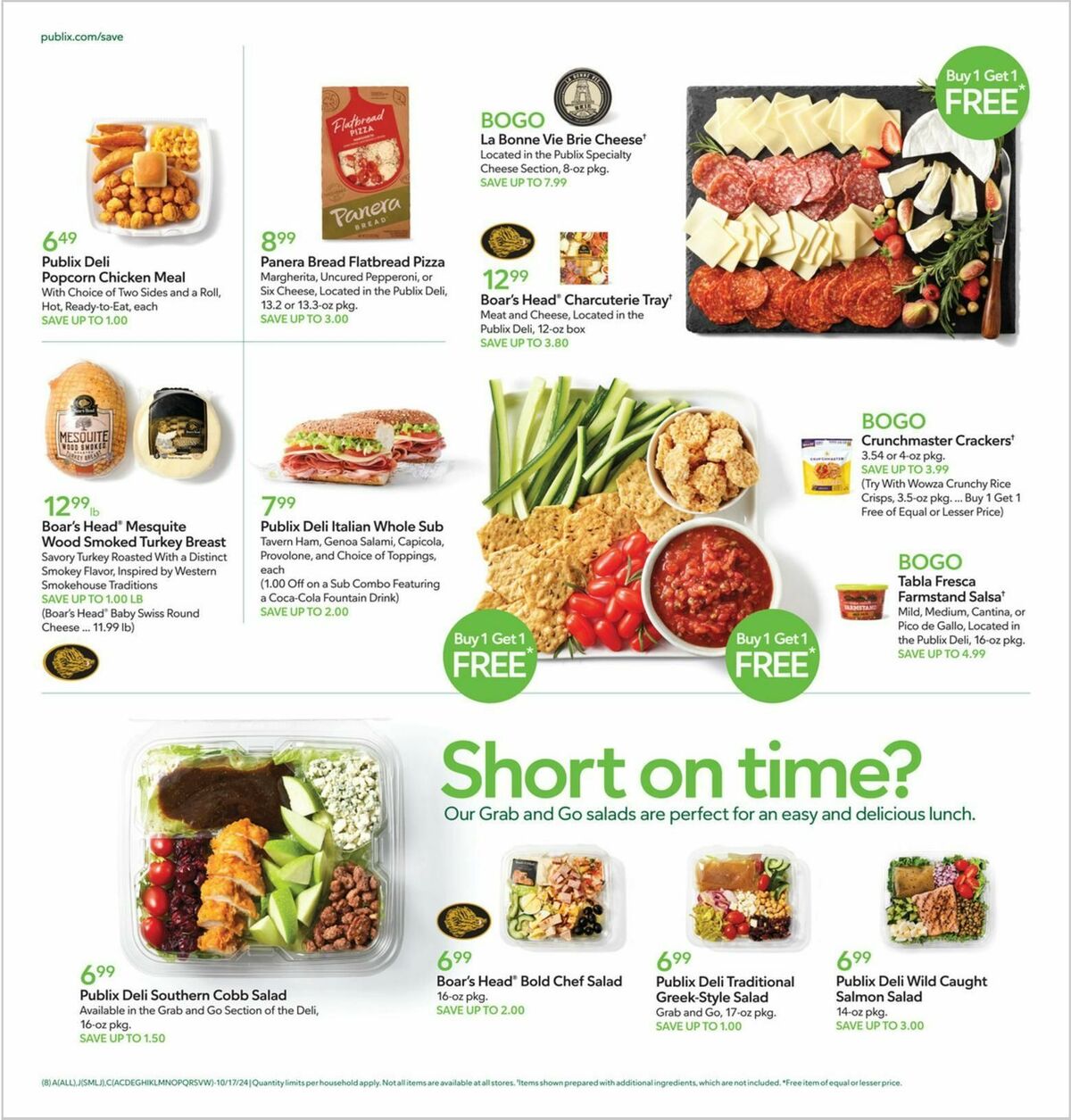 Publix Weekly Ad from October 16