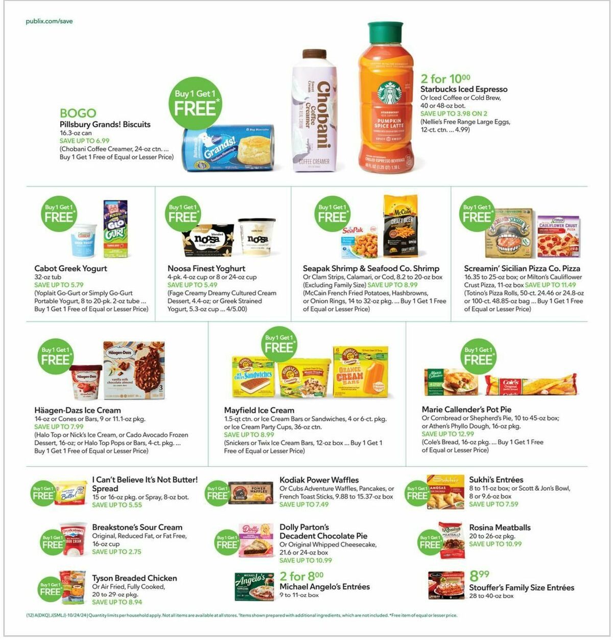 Publix Weekly Ad from October 23