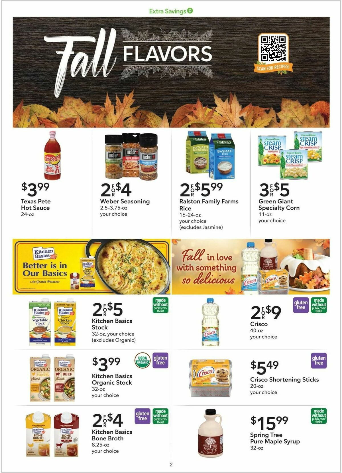 Publix Extra Savings Weekly Ad from October 19