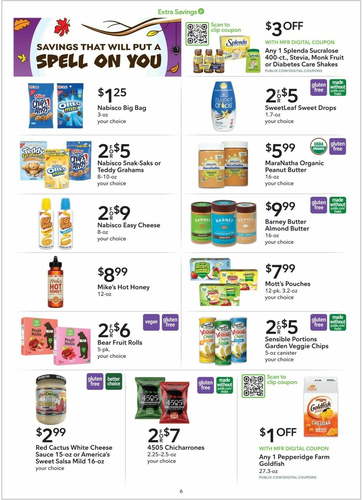 Publix Extra Savings Weekly Ad from October 19