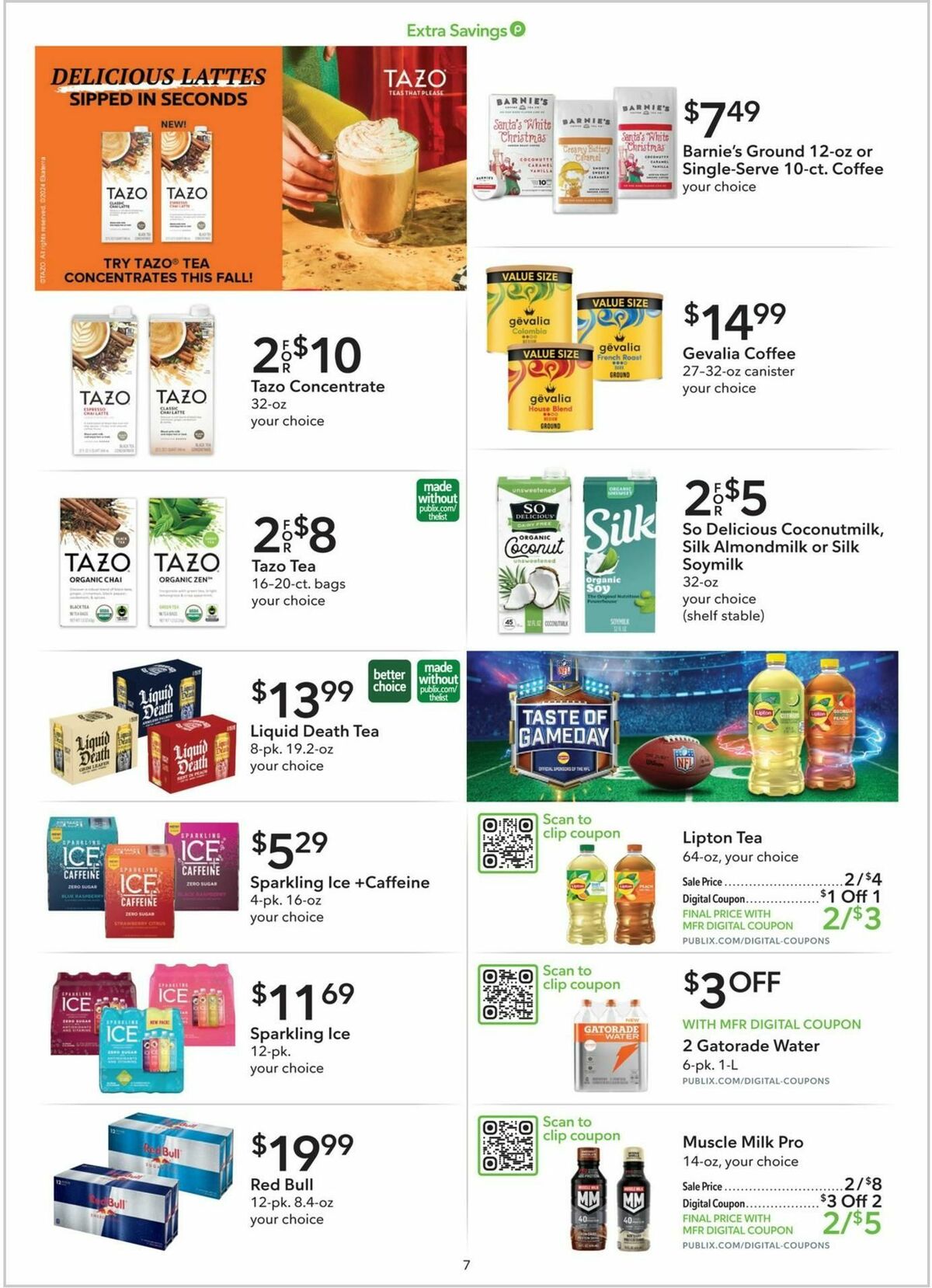 Publix Extra Savings Weekly Ad from October 19