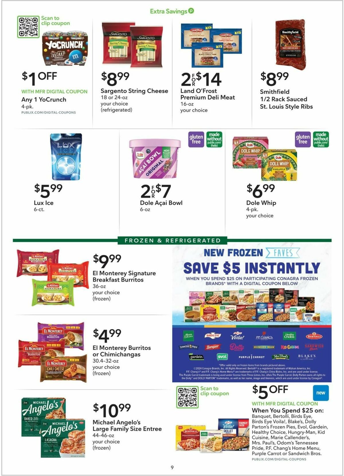 Publix Extra Savings Weekly Ad from October 19