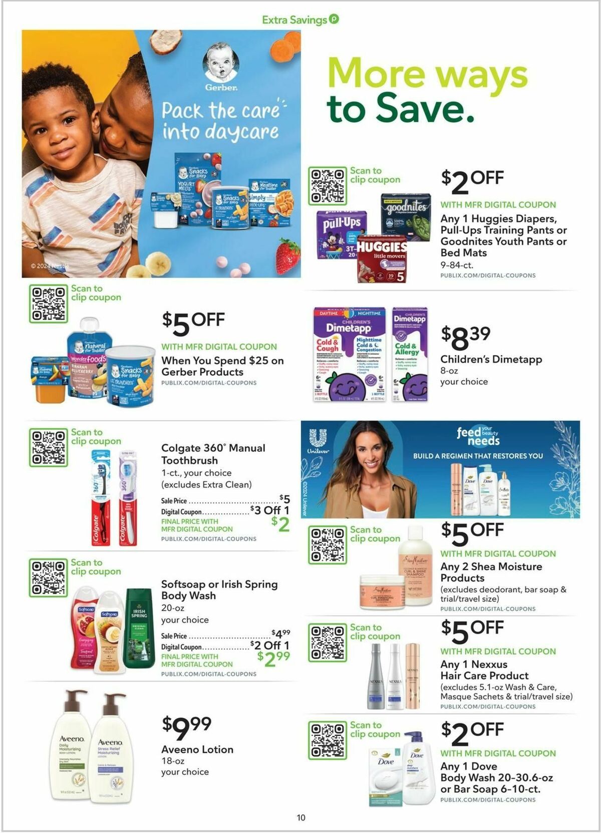 Publix Extra Savings Weekly Ad from November 2