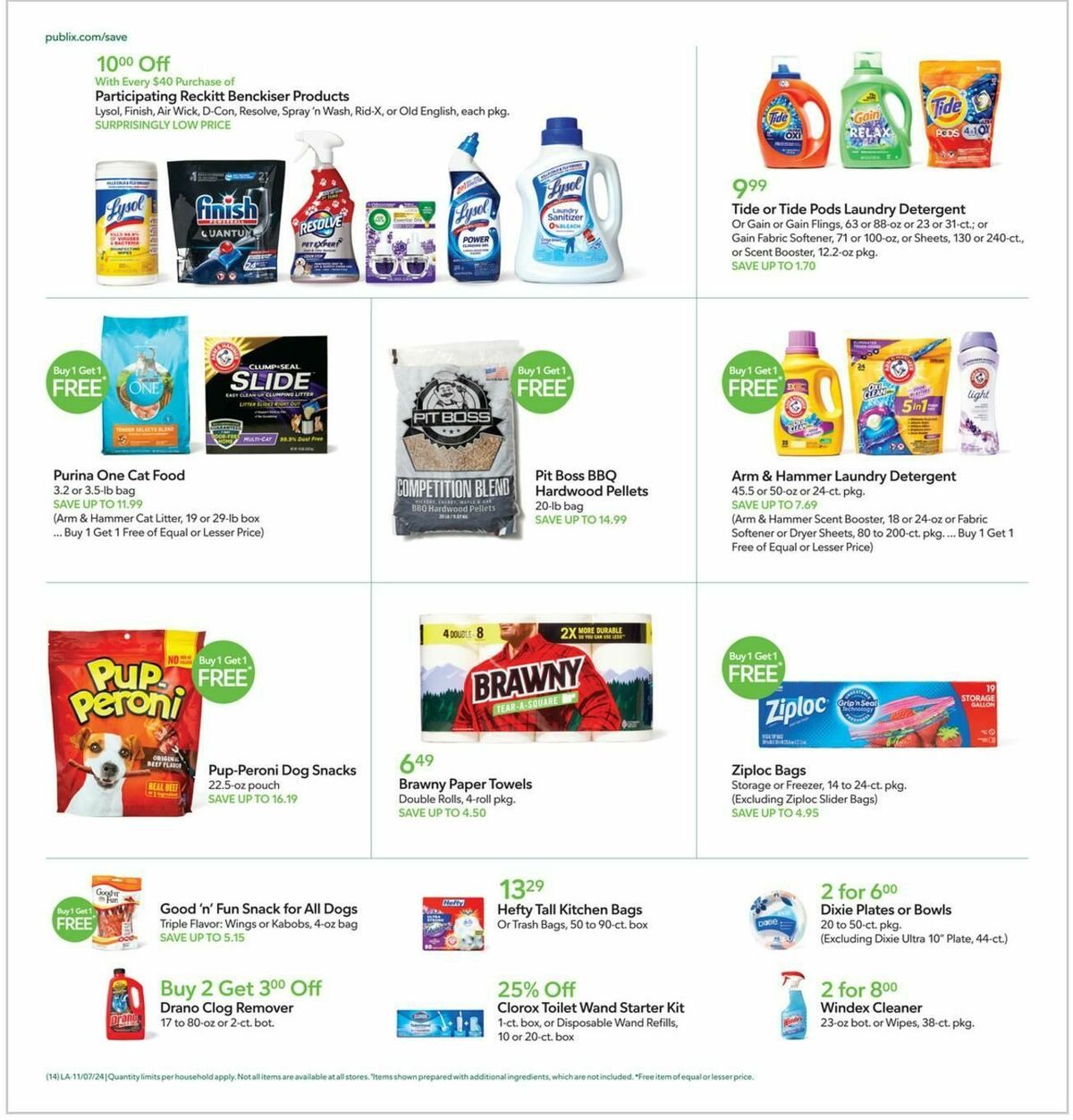 Publix Weekly Ad from November 7