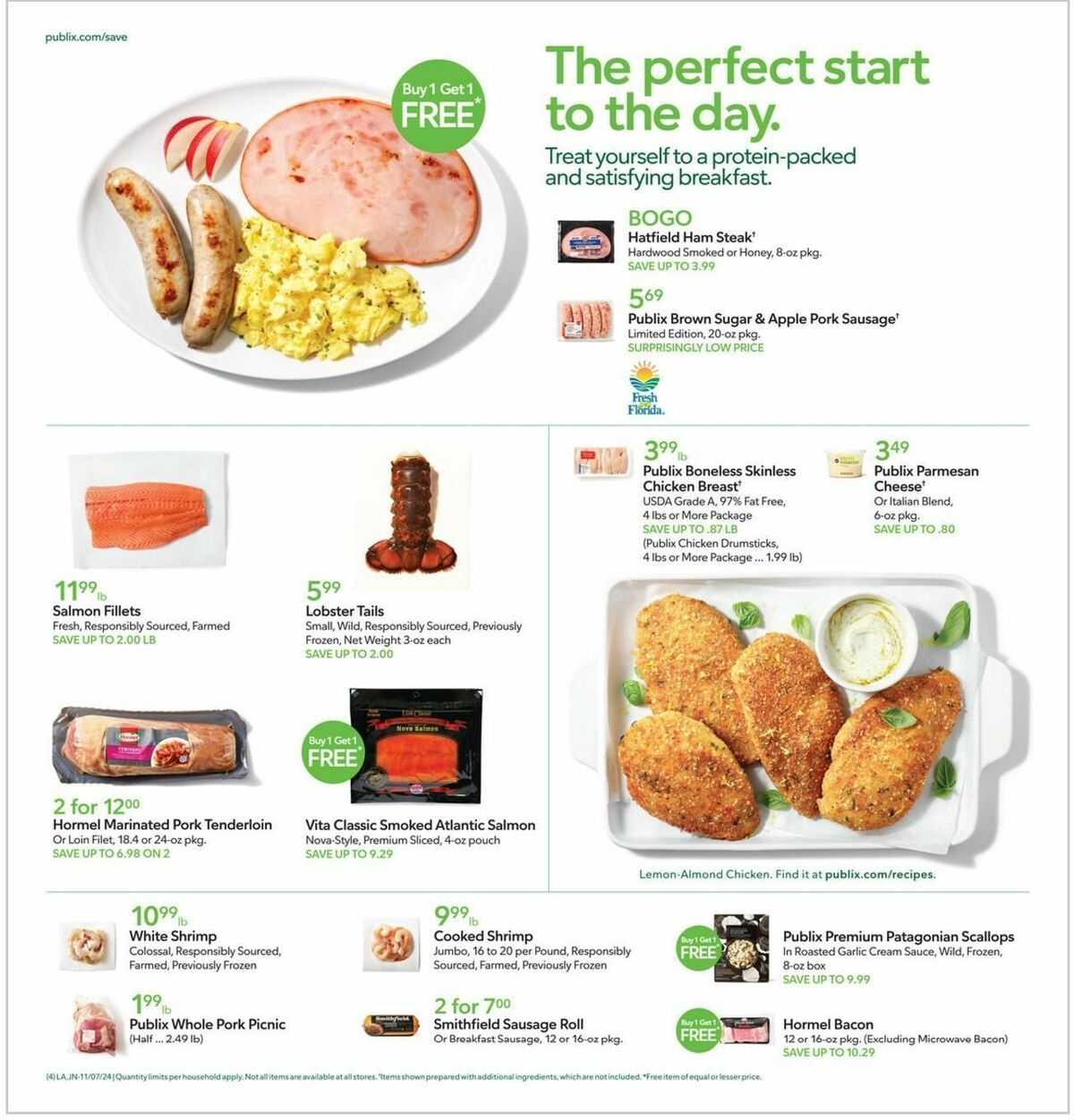 Publix Weekly Ad from November 7