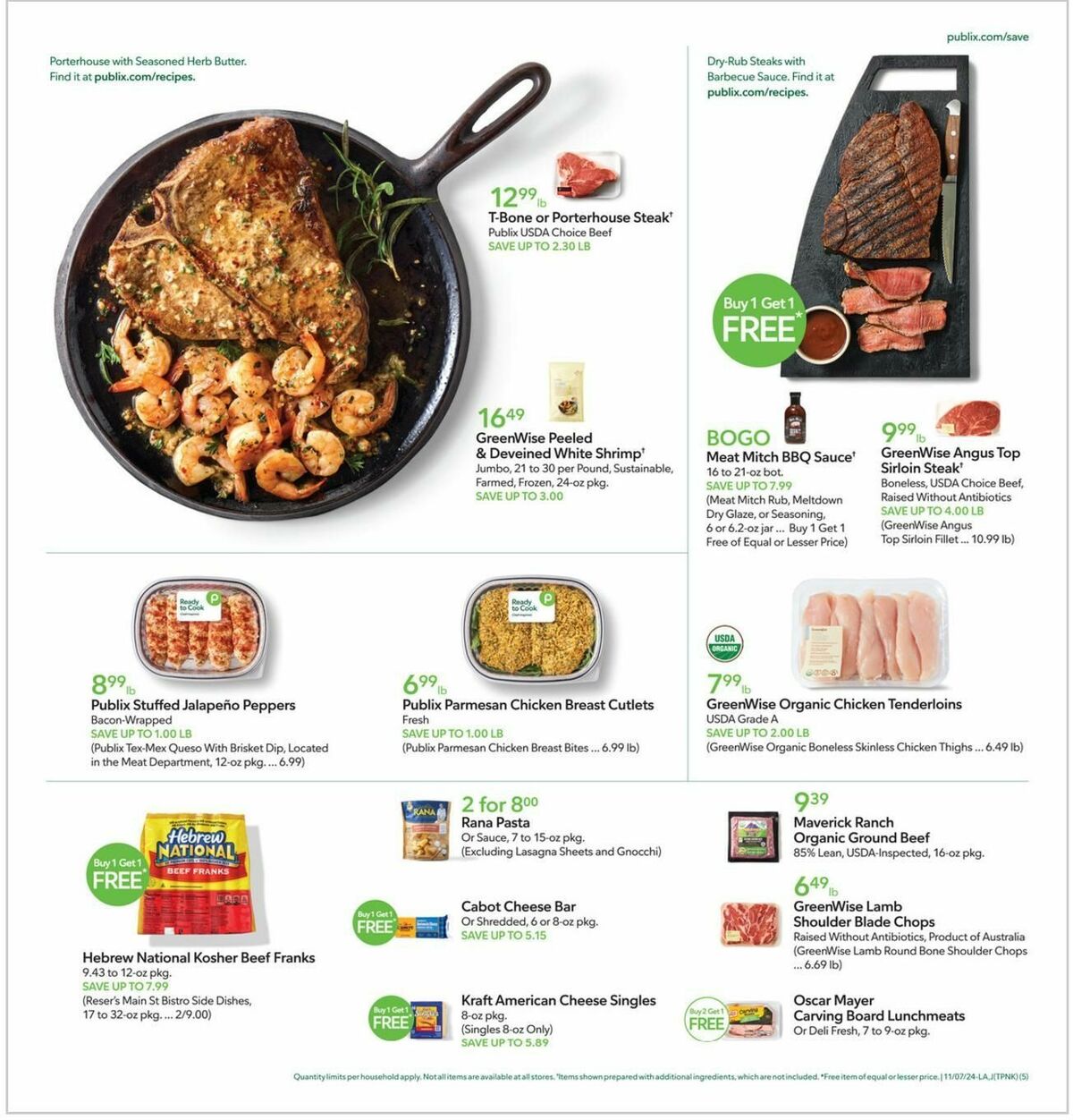 Publix Weekly Ad from November 7