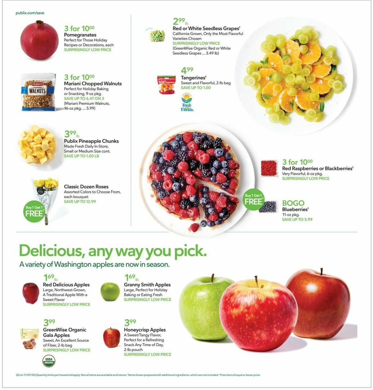 Publix Weekly Ad from November 7