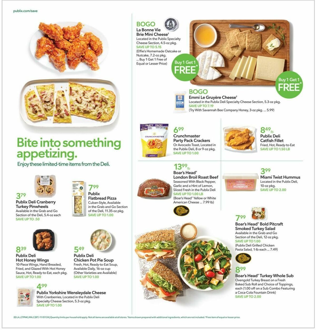 Publix Weekly Ad from November 7