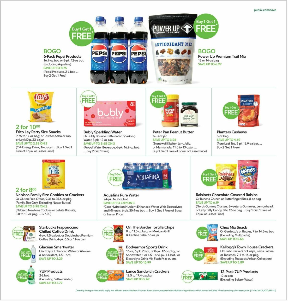 Publix Weekly Ad from November 14