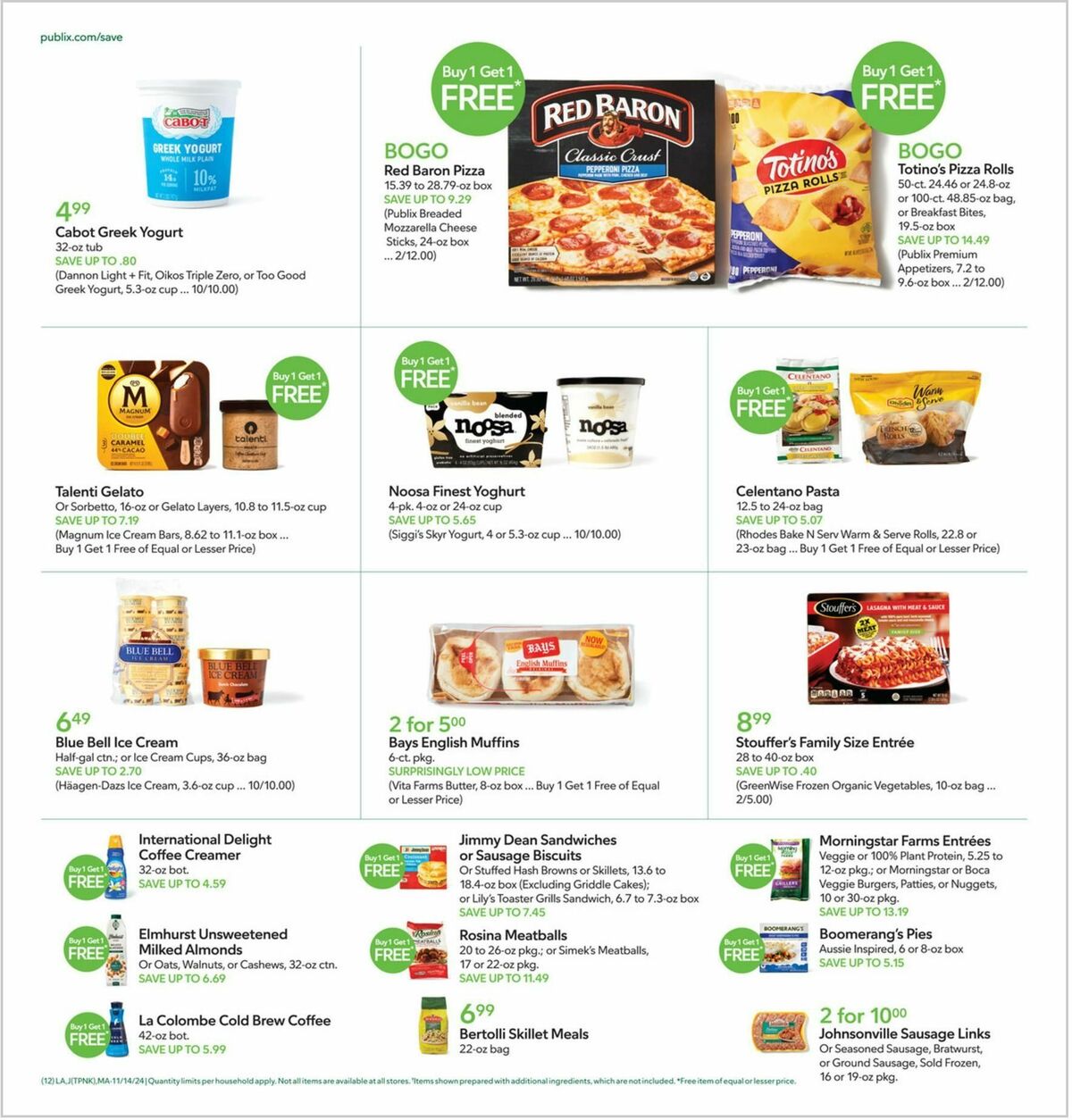 Publix Weekly Ad from November 14