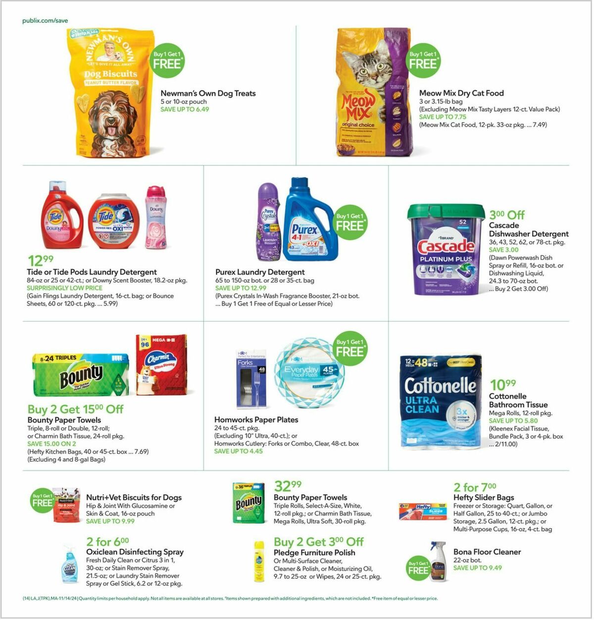 Publix Weekly Ad from November 14