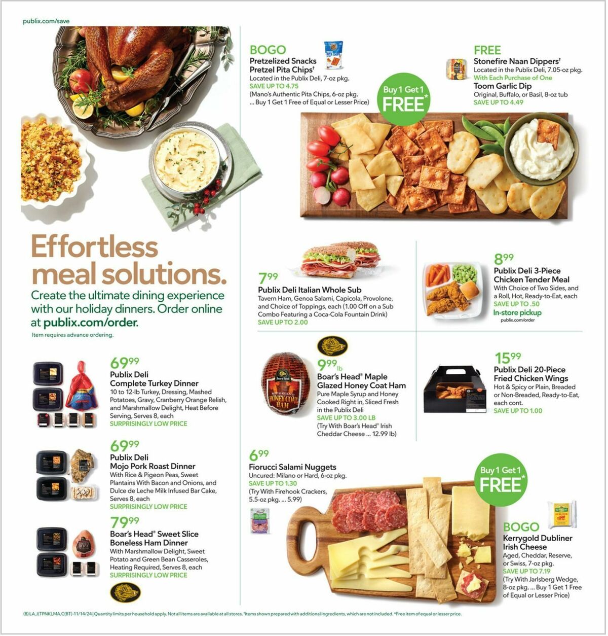 Publix Weekly Ad from November 14