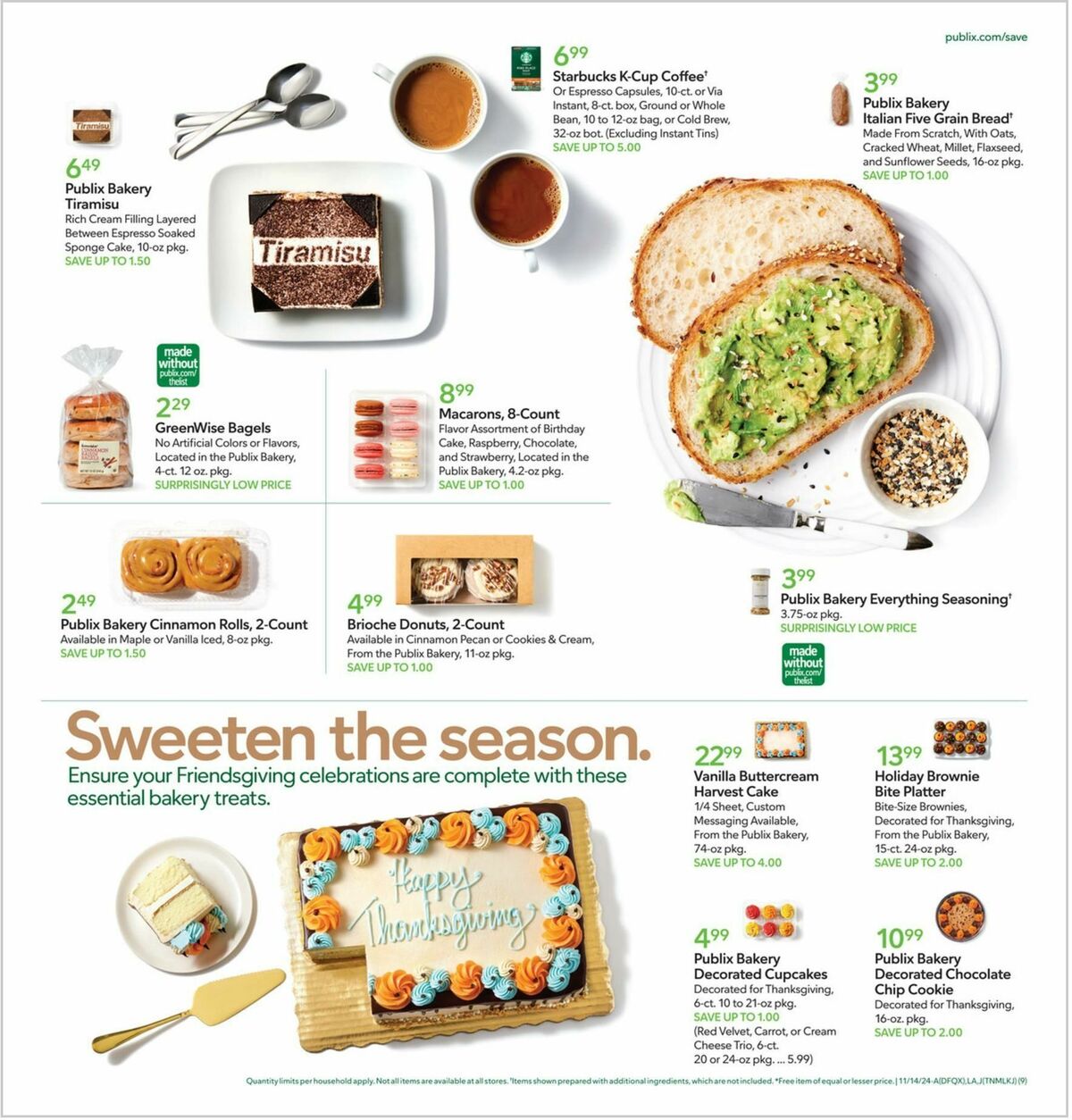 Publix Weekly Ad from November 14