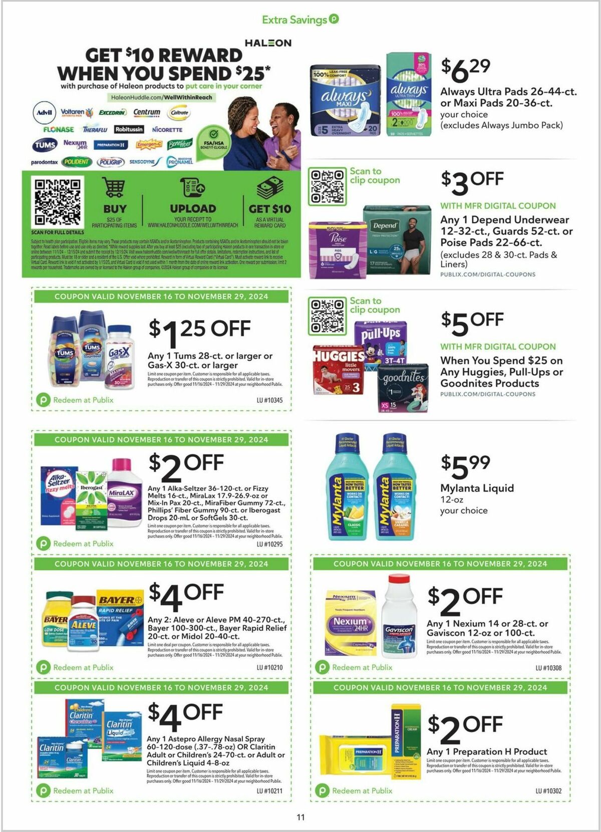 Publix Weekly Ad from November 16