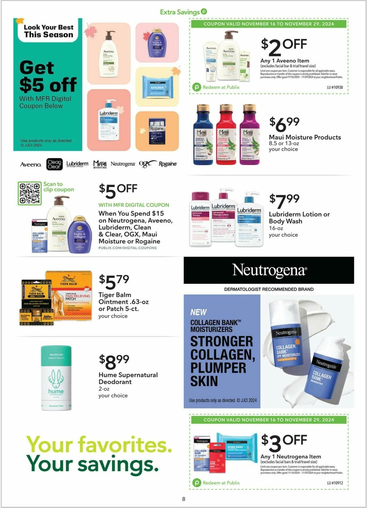 Publix Weekly Ad from November 16