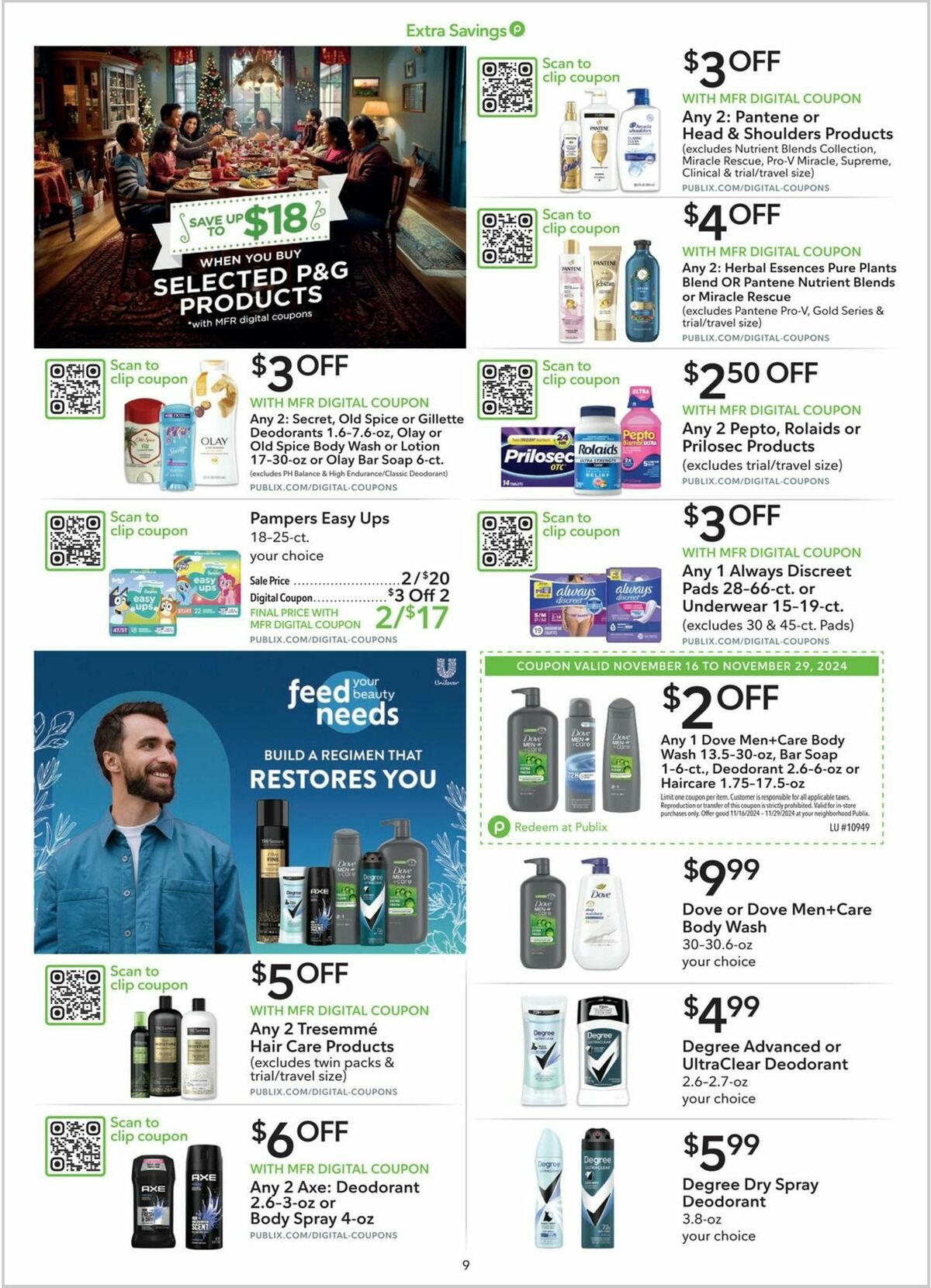 Publix Weekly Ad from November 16