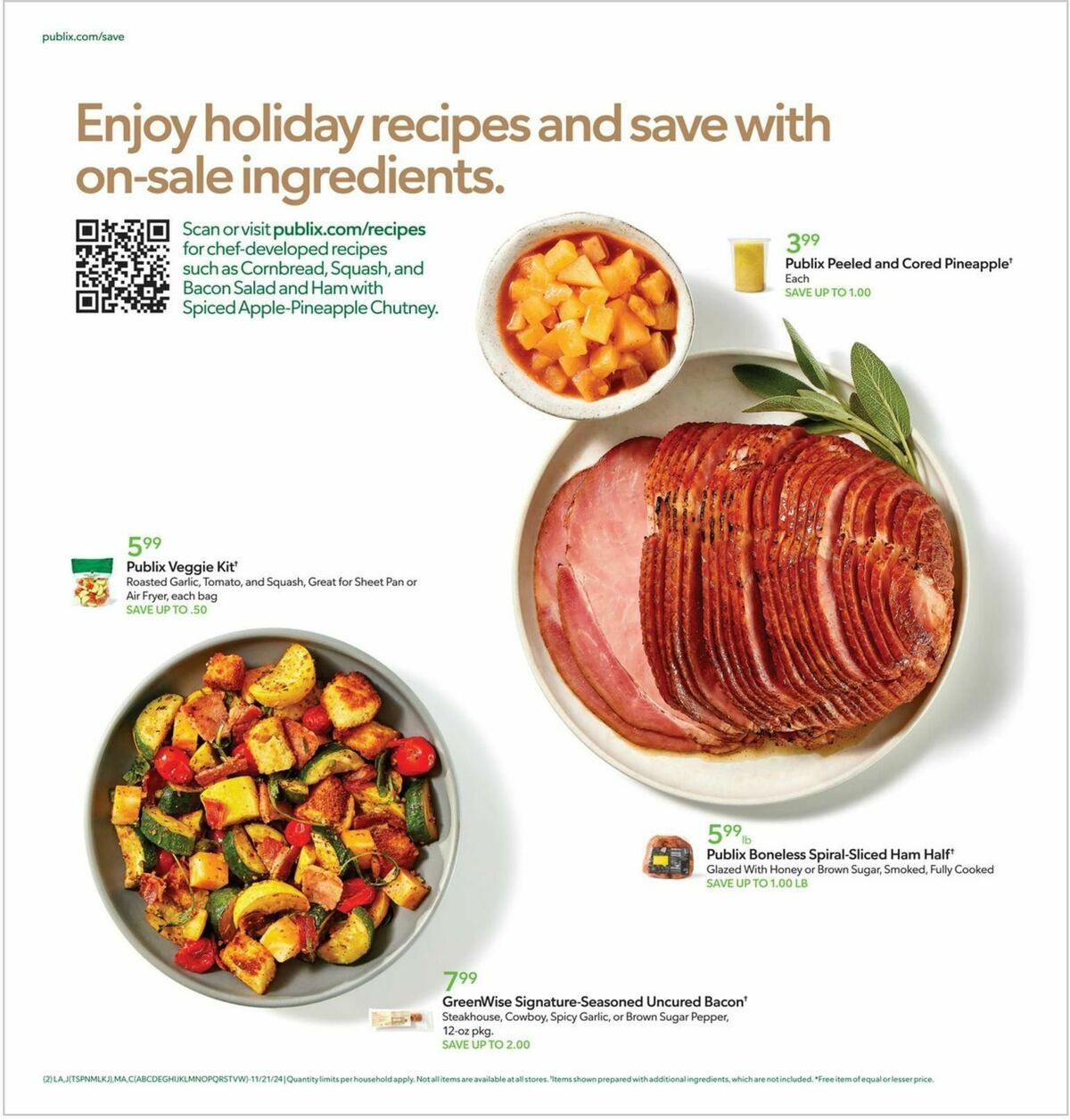 Publix Weekly Ad from November 21