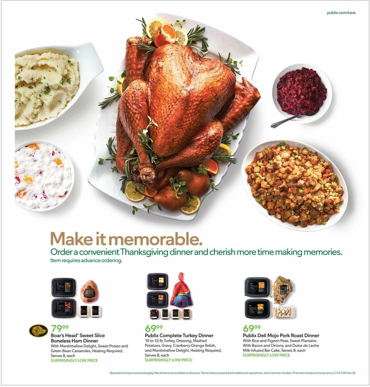 Publix Weekly Ad from November 21