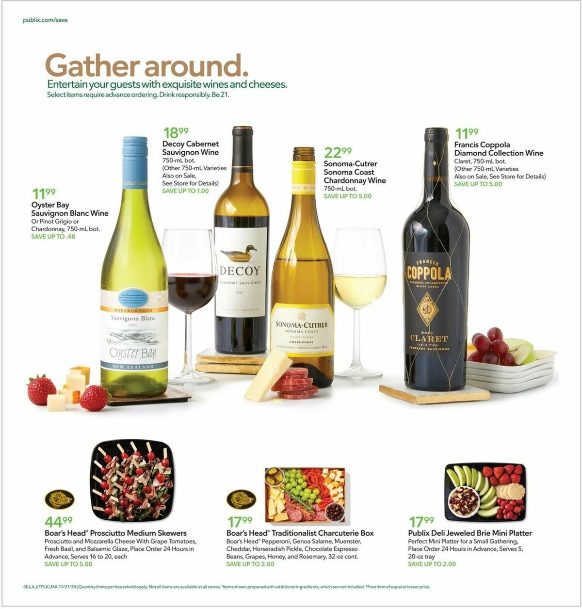 Publix Weekly Ad from November 21