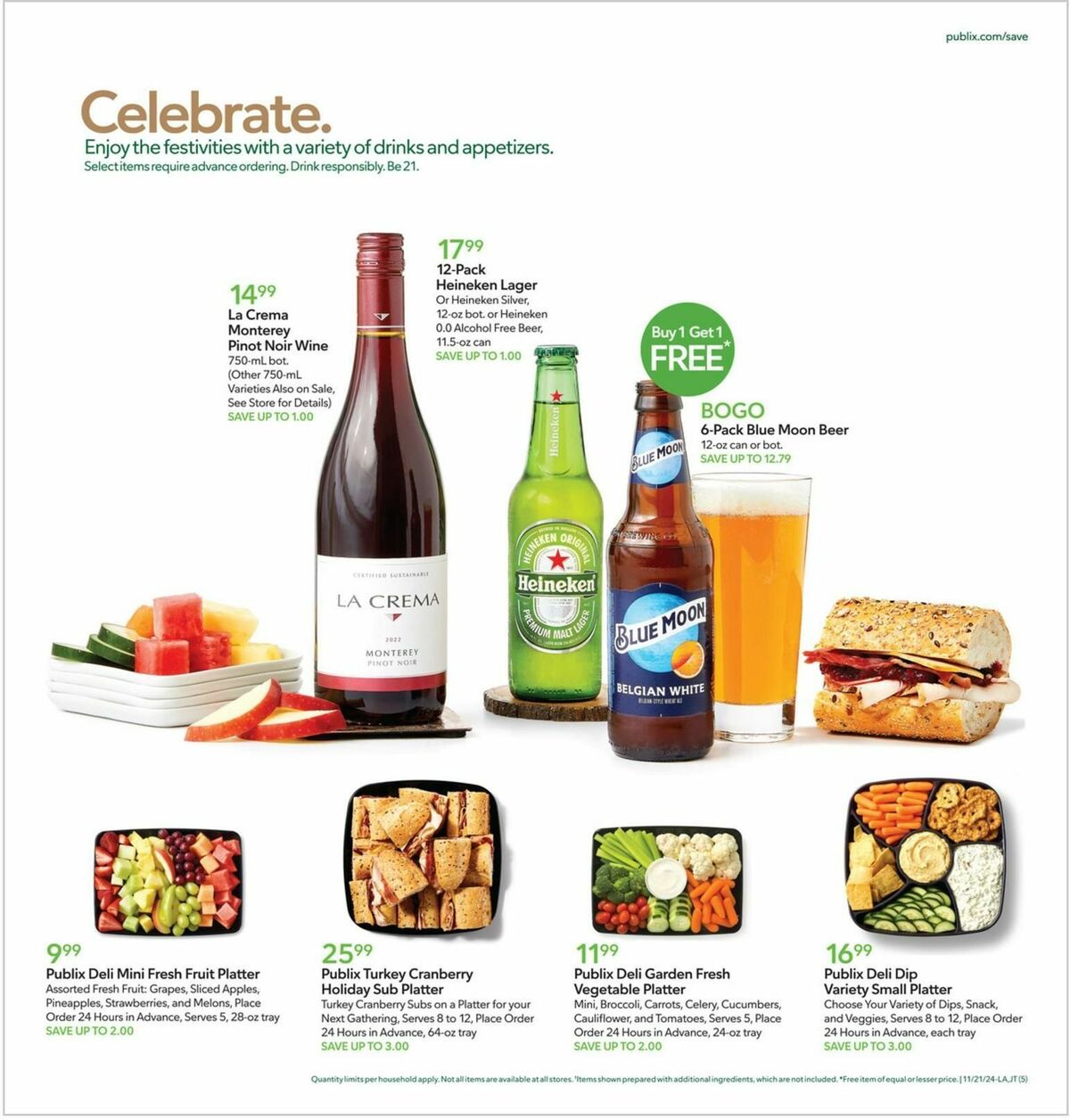 Publix Weekly Ad from November 21