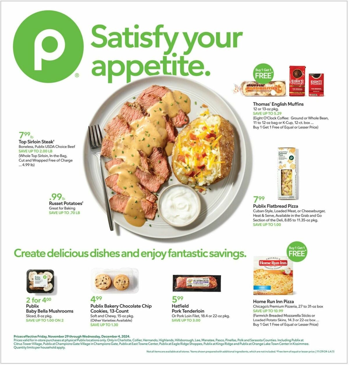 Publix Weekly Ad from November 29