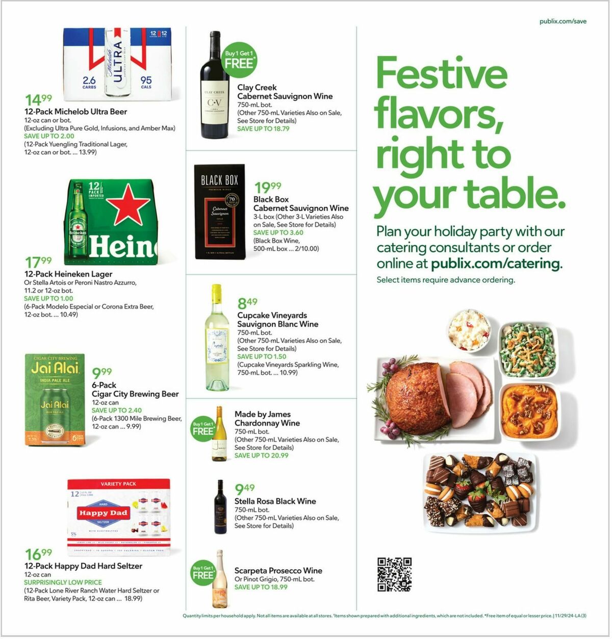 Publix Weekly Ad from November 29