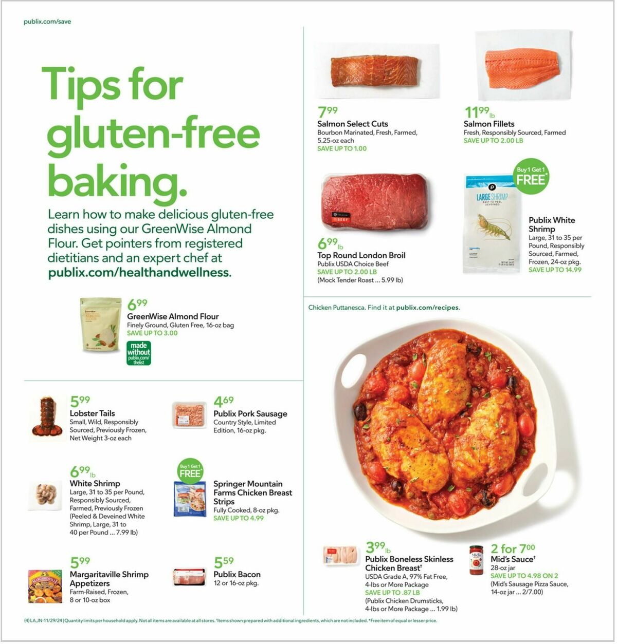 Publix Weekly Ad from November 29