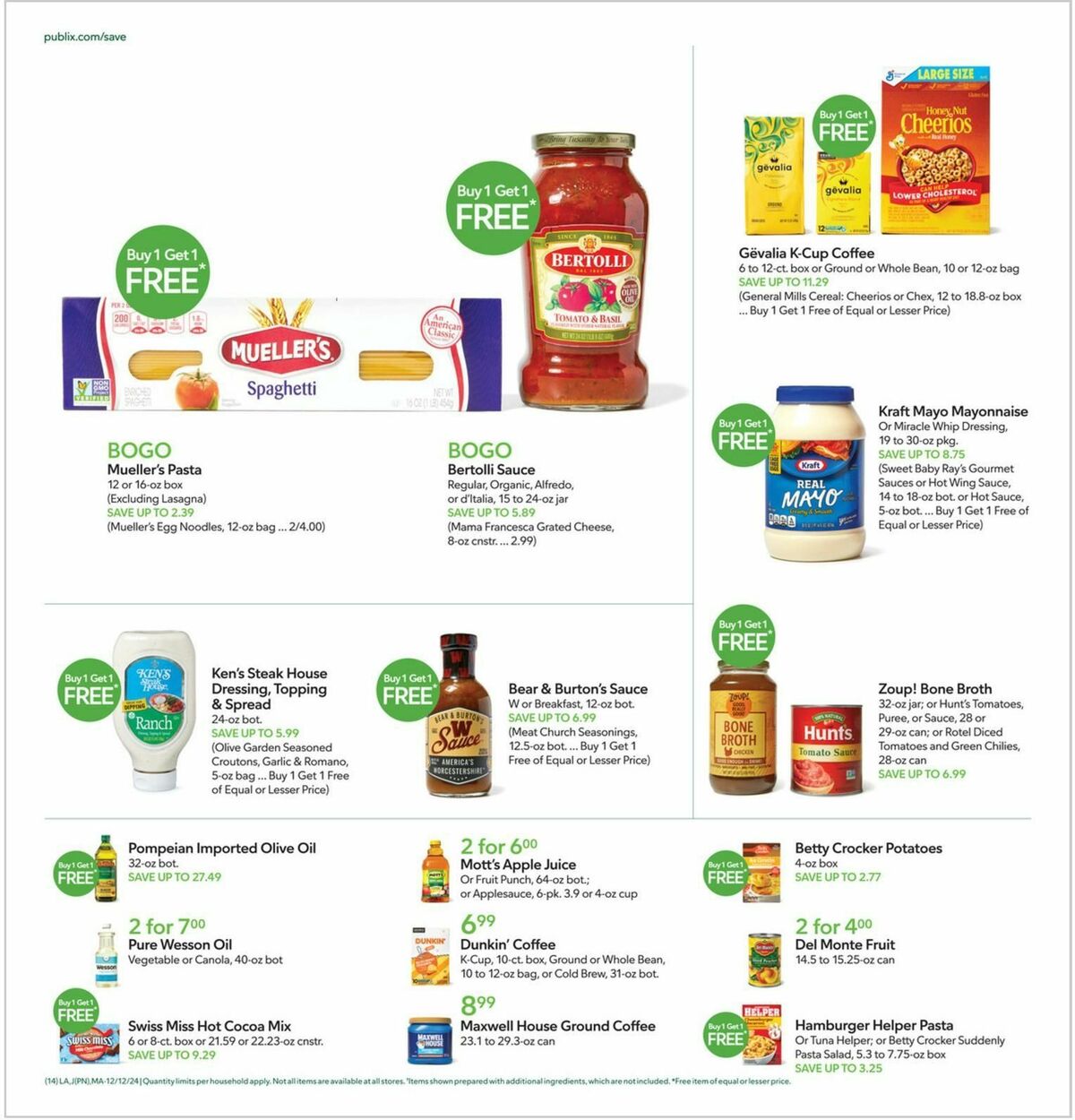 Publix Weekly Ad from December 12