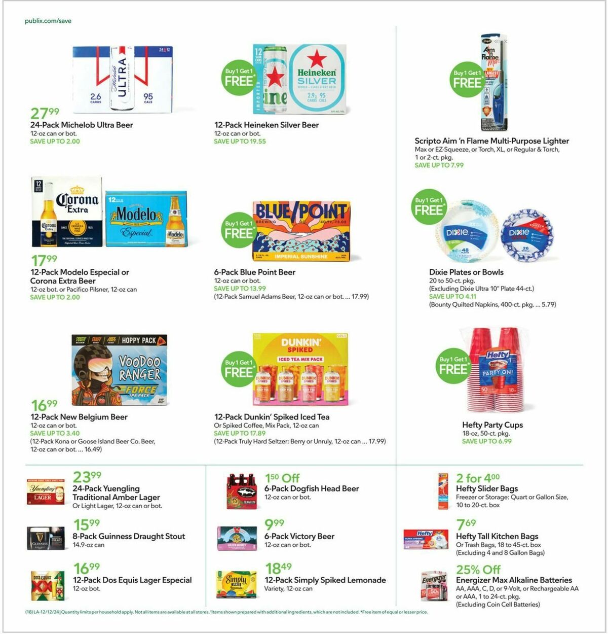 Publix Weekly Ad from December 12