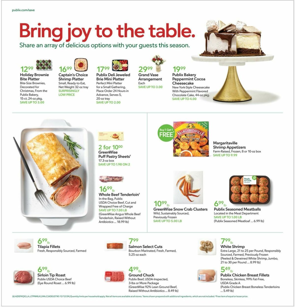 Publix Weekly Ad from December 12